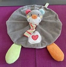 S9P / doudou plat rond ours