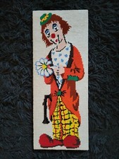 TABLEAU VINTAGE CLOWN CIRQUE