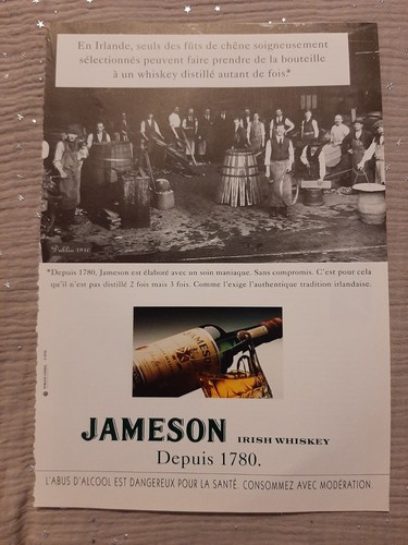 Publicité presse whisky - de,