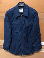 GENUINE US NAVY DECK JACKET WOMAN'S UTLITY COTTON  BLUE EX COND !!!! SIZE 10L