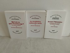 LOT DE 3 LIVRES   NRF   GALLIMARD