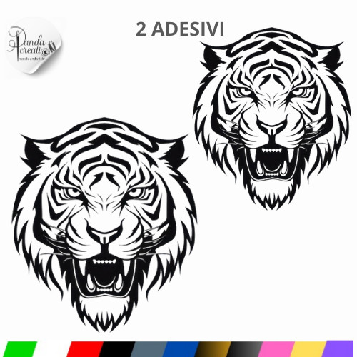 Autocollant tigre roar - tigre,