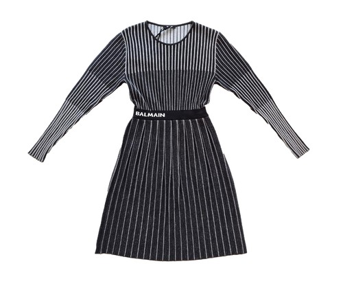 Balmain fille robe manches - balmain,