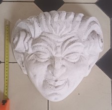 Faune antique romain - applique murale en plâtre années 1940-1950