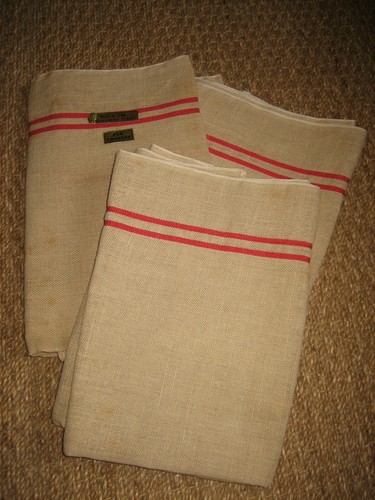 Lot ancien torchon en - lot, 3
