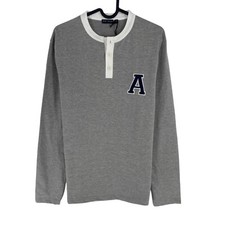 Arthur Men Gris Henley Col