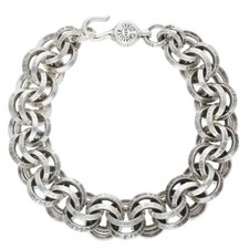 Bracelet en argent Chrome