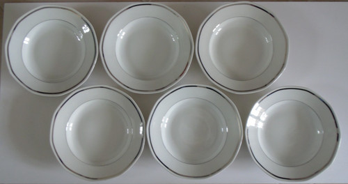 Assiettes creuses - 6,