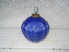 LAMPE EN FAIENCE CERAMIQUE DE