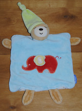 Doudou Plat Marionnette Ours