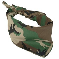Des Bois Camo Coton Bandana -