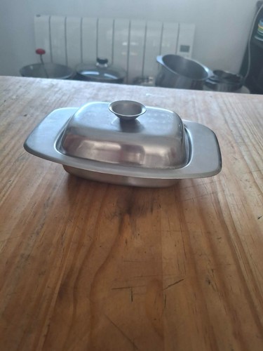 Beurrier vintage inox - beurrier,
