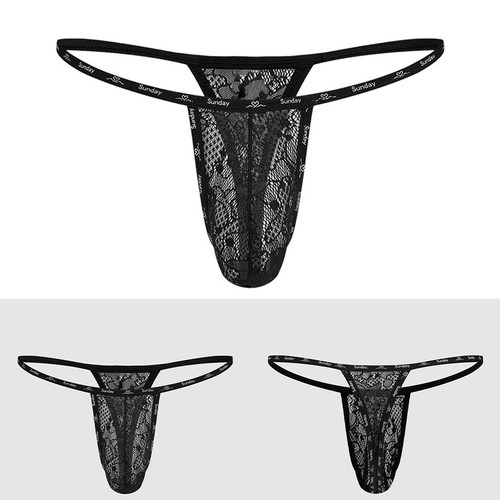 String homme dentelle - , jacquard