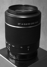 Objectif Sony alpha DT 4-5.6 / 55-200 SAM (Monture A)