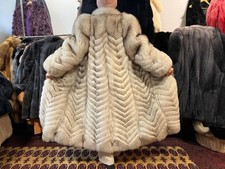 Manteau fourrure renard - manteau, en