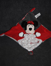 🍀Doudou Plat  Minnie Rouge