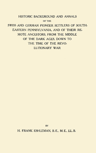 Historic background and annals - historic,