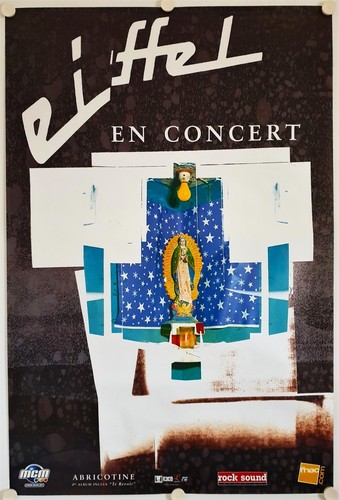 Affiche groupe rock eiffel - affiche,