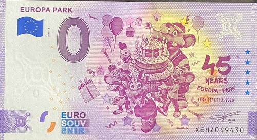 Billet euro europa - , 45