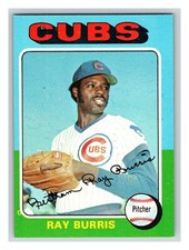 1975 Topps Ray Burris Chicago
