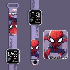  Montre Enfant Spiderman leds