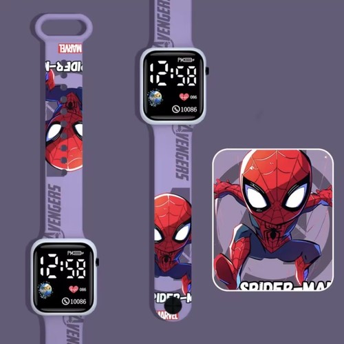 Montre enfant spiderman leds - montre,
