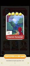 Chemin forestier carte - chemin,
