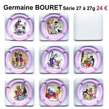CAPSULES  de  CHAMPAGNE  DESPRET  Jean : Germaine  BOURET Série de 27 à 27g