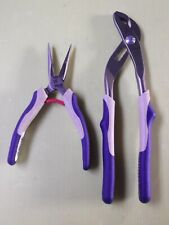 BOST LOT DE 2 PINCES NEUVES MULTIPRISE ET UNIVERSELLE BECS DEMI- RONDS FRANCE