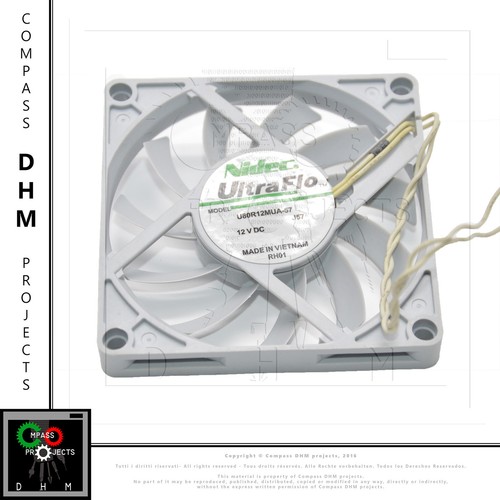 Ventilateur 80x80x10 12v - ventilateur,