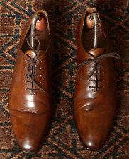 CHAUSSURES HOMME oxford marron T 42 TBE DEVRED Made in Italy