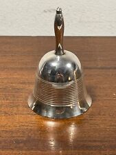 Jolie Cloche de Table de Service en Métal Argenté (10-41/1)