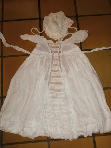 Ancienne robe baptême - de,