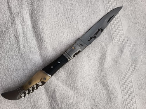 Couteau pliant laguiole bougna - pliant,