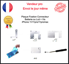 Plaque Fixation Protection + Vis Iphone 11 Pro Max Nappe Batterie Ecran Lcd