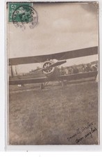 JOINVILLE AVIATION : carte photo d'un avion anglais en 1917 - très bon état