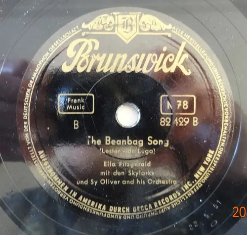 Schellack ella fitzgerald - schellack,
