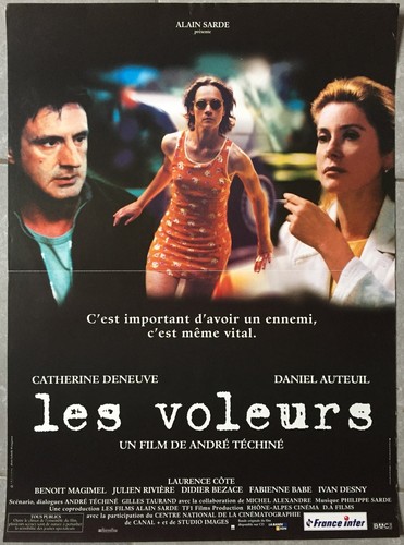 Affiche les voleurs catherine - affiche,