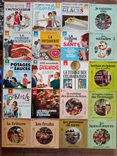 Lot livre de cuisine La cuisine éxotique, de santé, l'autocuiseur, célibataires