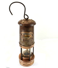 ANCIENNE LAMPE DE MINEUR