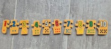 Puzzle "chiffres" en bois