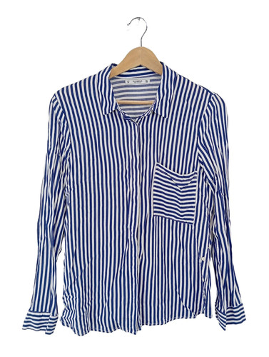 Pull bear chemise femme bleue - chemise,