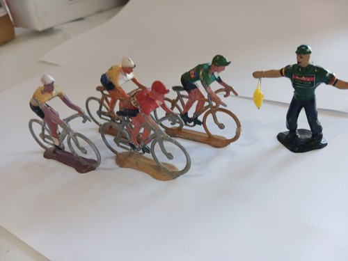 Lot 4 cyclistes salza - :,
