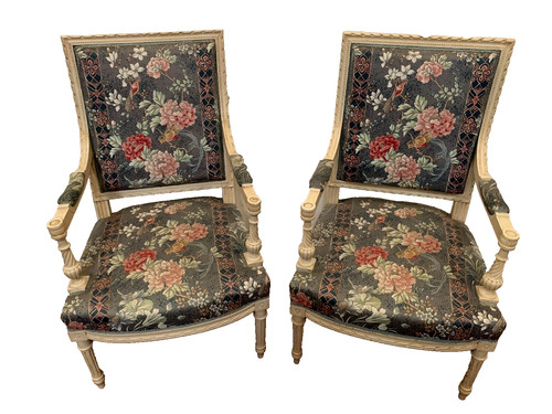 Paire fauteuils style - paire, de