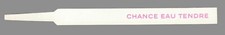 Carte  publicitaire - advertising card - Chance Eau Tendre de  Chanel 