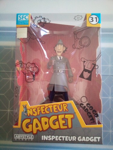 Figurine inspecteur gadget - figurine,