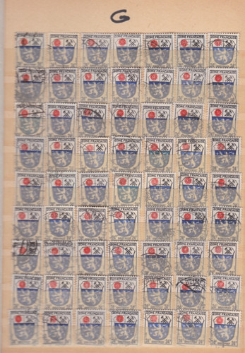 Timbres oblitérés - ,