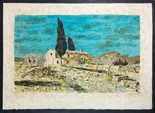 Roland OUDOT "Le mas aux