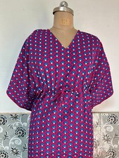 Indien Violet Floral Caftan