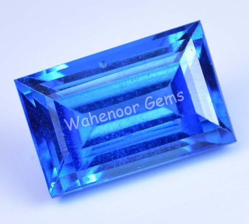 Naturel bleu zircon ct - 6.65,